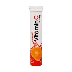 ویتامین سی جوشان 1000دنیا داروسپهر 20 عددی پرتقالی