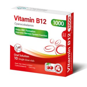 Vitamin B12 1000/PBJ Pharma ویال