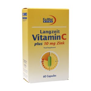 Vitamin C plus 10 mg zink eurhovital